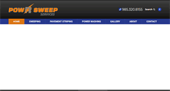 Desktop Screenshot of powersweepservices.com